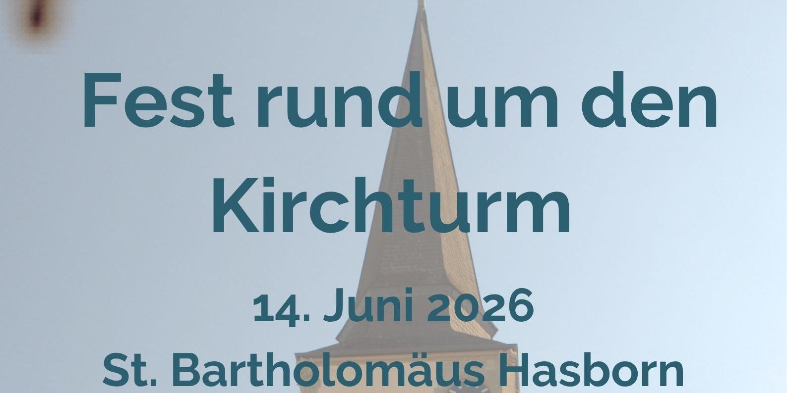 Fest rund um den Kirchturm