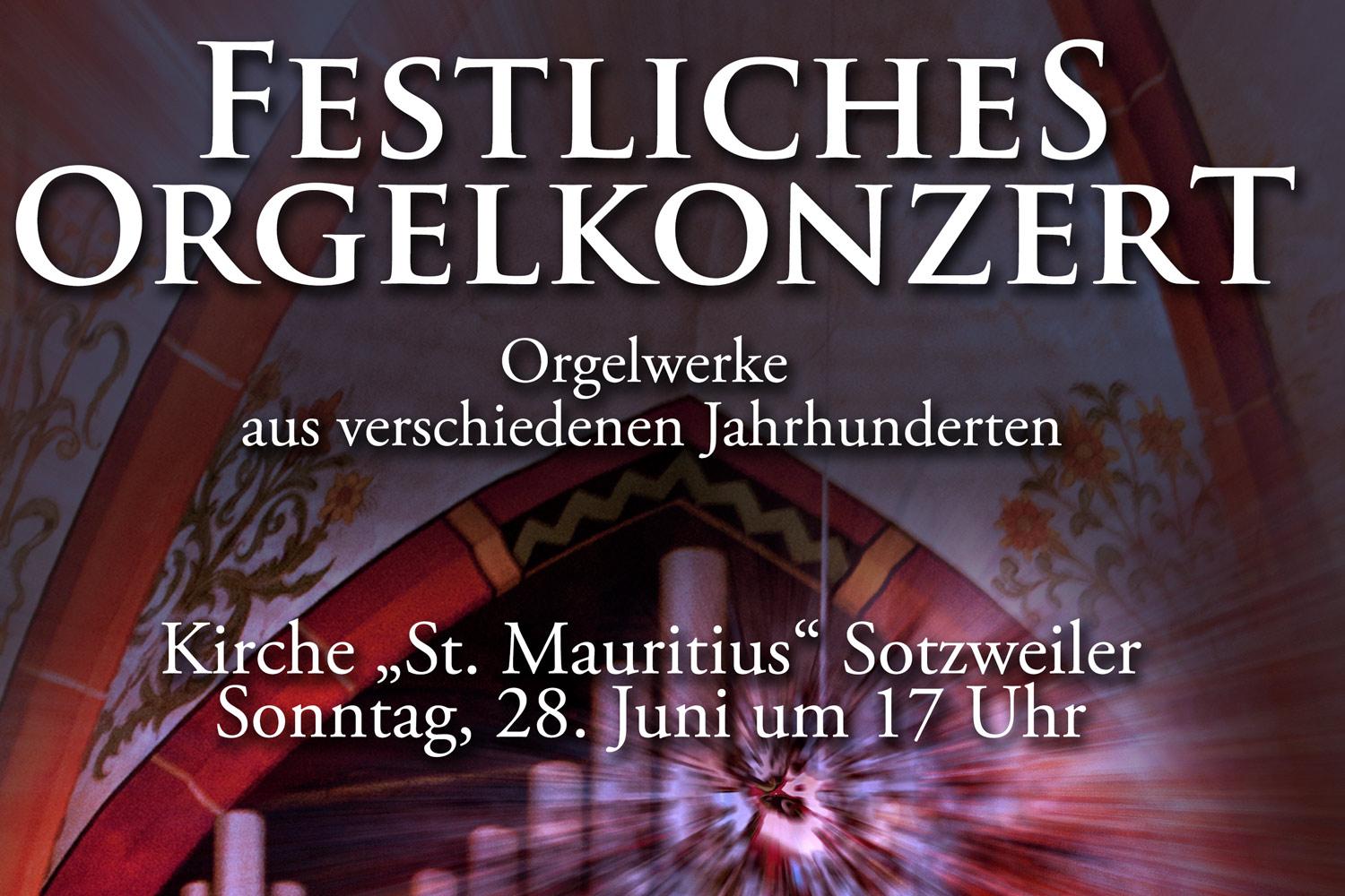 Orgelkonzert Sotzweiler