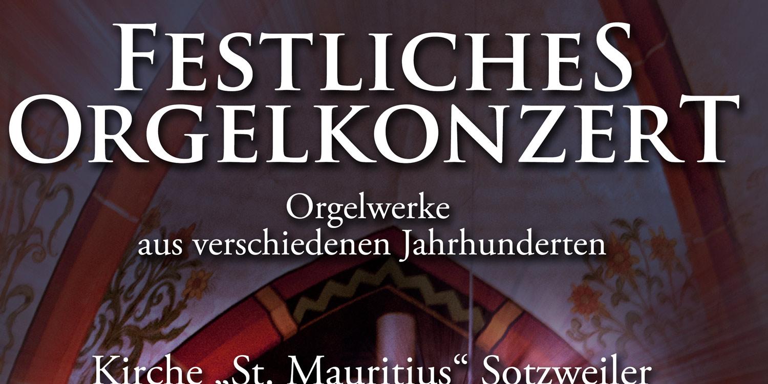 Orgelkonzert Sotzweiler